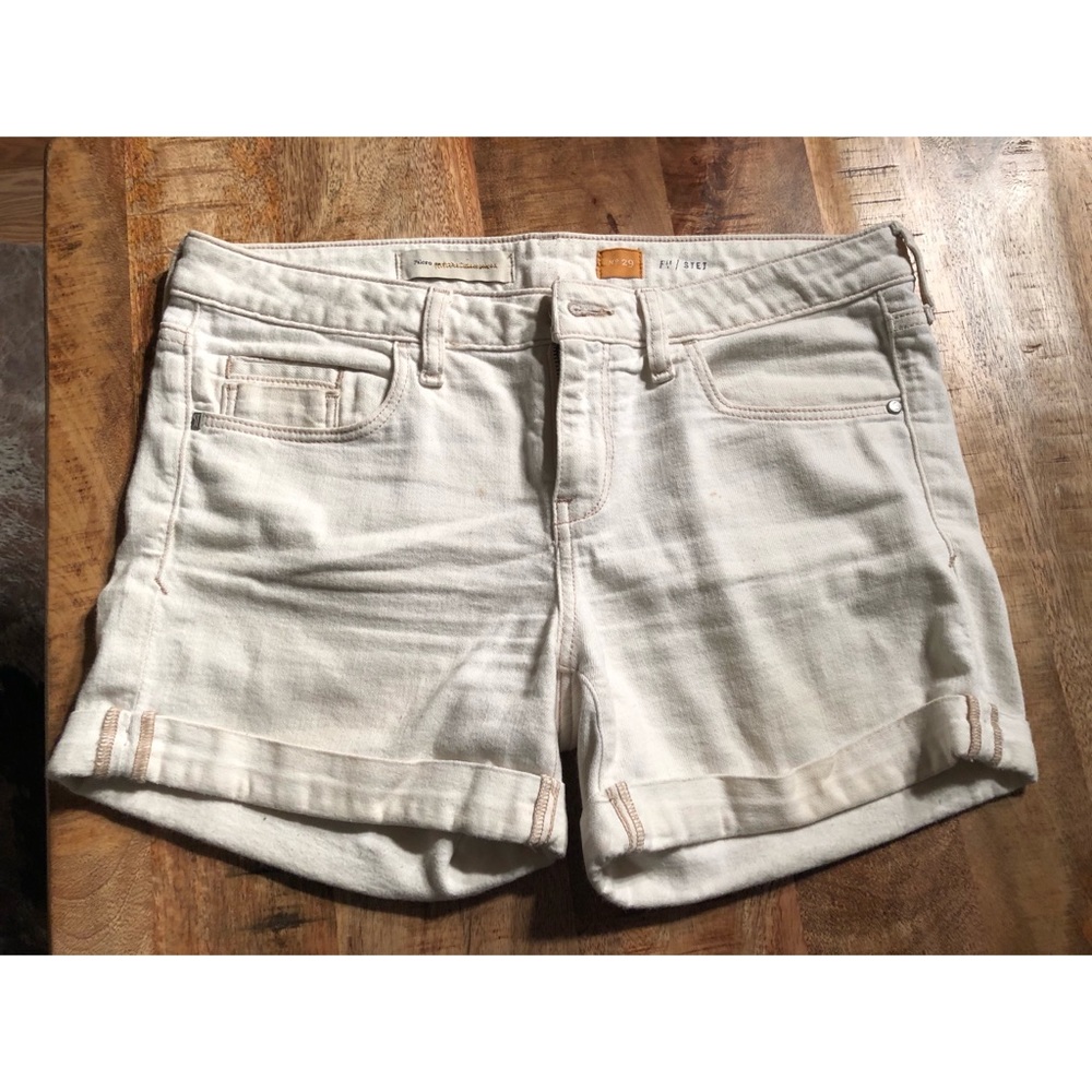 Anthropologie Pilcro White Shorts